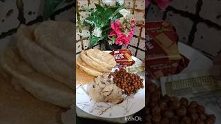 PrasadHalwa Puri Chanarecipefoodshortyoutubeshort 🌺🌺🙏 subscribe please [upl. by Senga604]