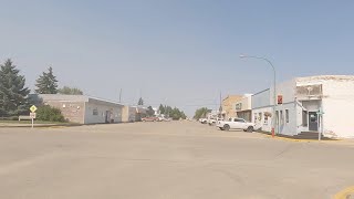 Redvers Saskatchewan Canada  Driving Tour of Town [upl. by Cinnamon753]