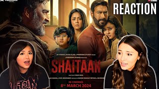 SHAITAAN  Trailer Reaction  Ajay Devgn  R Madhavan  Jyotika New [upl. by Critchfield]