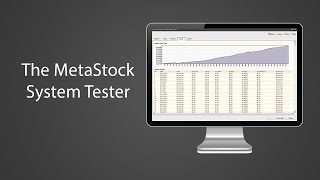 The MetaStock System Tester [upl. by Borek863]