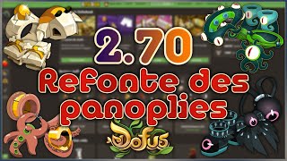 271  OVERVIEW REFONTE DES PANOPLIES  Dofus [upl. by Stoeber]