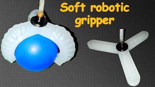 Soft robotic actuatorgripper [upl. by Larentia]