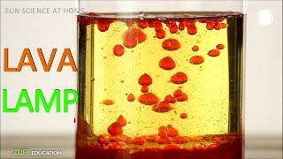 Home Made Lava Lamp  Science Experiment for Kids with Oil and Water [upl. by Aros]