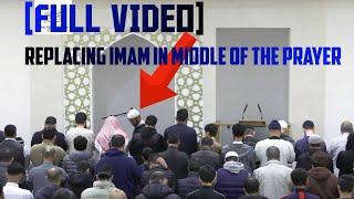 WATCH FULL VIDEO REPLACING IMAM IN MIDDLE OF THE PRAYER WITHOUT BREAKING THE SALAH [upl. by Esli]