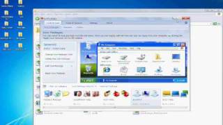 Windows XP to Windows 7 how to make xp look like 7 [upl. by Ahsienyt]