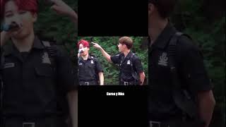 JHOPE INTENTANDO DEMOSTRAR QUE NO LE TIENE MIEDO A LOS INSECTOS [upl. by Bealle]