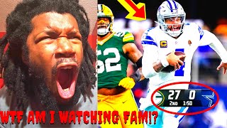 COWBOYS VS PACKERS REACTION 2024 WILDCARD DALLAS COWBOYS VS GREEN BAY PACKERS HIGHLIGHTS REACTION [upl. by Sandry868]