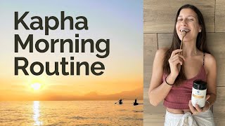 Ayurveda MORNING ROUTINE for KAPHA Dosha 🌞 🌟 extended version [upl. by Cheney]