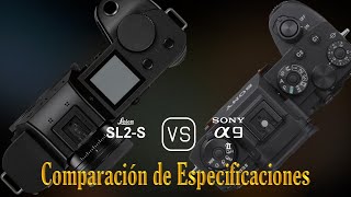 Leica SL2S vs Sony A9 II Una Comparación de Especificaciones [upl. by Haggi826]