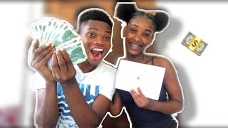 OUR FIRST YOUTUBE PAY CHECK 😁HOW MUCH [upl. by Bezanson]