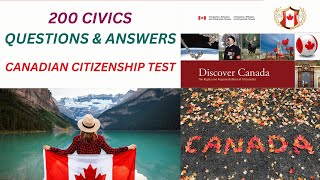 Canadian Citizenship Test 2024  Real Questions and Answers updated on 20241101 [upl. by Jt]