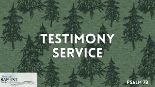 Testimony Service  Wednesday PM  Dec 27 2023 [upl. by Eednarb268]