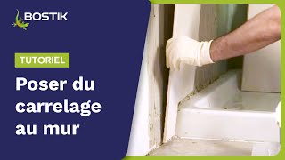 Tutoriel  Comment poser du carrelage au mur  Bostik [upl. by Asimaj]