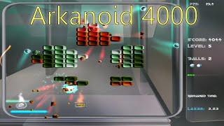 Arkanoid 4000 Windows game 2003 [upl. by Htaeh]