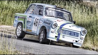 AvD Rallye Sachsen 2015  Trabant P 601 Onboard  2 Kameras  WP9 [upl. by Yorgerg]