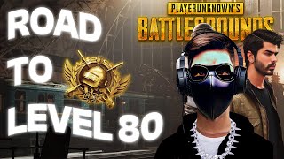 Road to 80 level to unlock Ranked mode  PUBG PC INDIA  RANKED MATCH [upl. by Pangaro71]