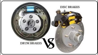 Drum Brake Vs Disc Brake  Difference between Drum Brake and Disc Brake [upl. by Malcah]