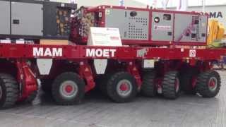 Mammoet SPMT at Bauma 2013 [upl. by Okiman839]