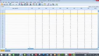 SPSS Replace Missing Values Kayıp Veri [upl. by Nojel]