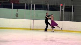 Ice Dance Test American Waltz [upl. by Retse]