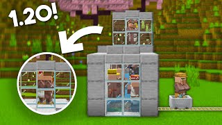 Minecraft Infinite Villager Breeder in Bedrock 121 MCPEXboxPS4Nintendo SwitchWindows10 [upl. by Emsoc]