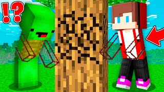 How JJ and Mikey Survived 100 Days without ARMS   Minecraft Maizen [upl. by Ycrad981]