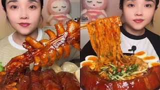 ASMR MUKBANG EP 1110 KOREAN EATING SHOW EATING SPICY FOOD CHALLENGE 😱 ASMR SPICY SEAFOOD [upl. by Htedirem]