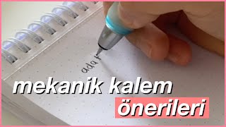 Mekanik Kalem Önerileri  Favori Uçlu Kalemlerim [upl. by Salba]