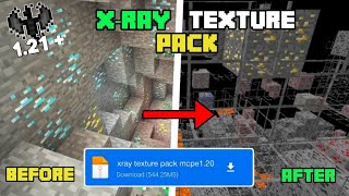 XRAY Texture Pack For MCPEBedrock 121 👁️ XRay Mod For Minecraft Pe 121 [upl. by Yortal]