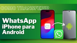 Como TRANSFERIR WHATSAPP do IPHONE para ANDROID Conversas históricos imagens etc iOS 18 Beta [upl. by Urbannai908]