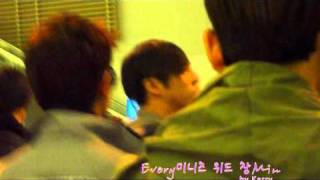 Fancam TVXQ at Incheon Airport 110311 Everymin [upl. by Ferdie609]