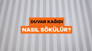 Duvar Kağıdı Sökmenin En Kolay ve Pratik Yöntemi  Duvar Kağıdı Nasıl Sökülür [upl. by Rairb]