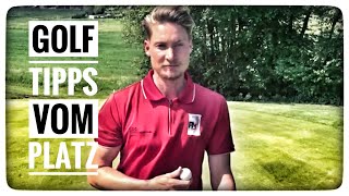 GOLF TIPPS DIREKT VOM GOLFPLATZ [upl. by Nissie]