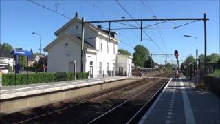 Zevenbergen doorkomst SSN stoomtrein 25 Mei 2017 [upl. by Valli]