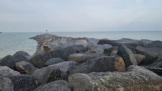 Sandgate Beach Kent UK beautiful Beach freshair walking Sandgate Kent UK [upl. by Ammann]