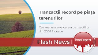 Tranzactii record pe piata terenurilor  imoExpert 24 [upl. by Anerres827]