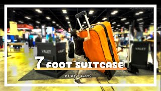 Could a Giant Suitcase Make People Happy Reactions from The Hospitality Show [upl. by Wakerly]