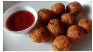 Tasty Rice balls using leftover rice  Rice balls recipe [upl. by Ciro]