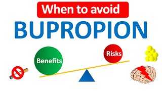 Bupropion and its contraindications  When to avoid [upl. by Grory139]