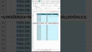 Excelde Zaman Damgası Oluşturmak exceltips excel exceltricks zamandamgası [upl. by Nomyad652]