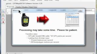 Download a GPS Using DNRGPS [upl. by Ellenahs575]