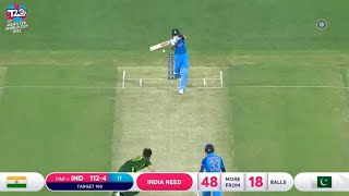 Last over India vs Pakistan T20 World Cup 2022 Highlights Full Match Highlights [upl. by Atinihs353]