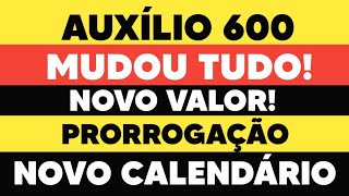 2708 MUDOU TUDO AUXÍLIO EMERGENCIAL quotNOVO VALORquot PRORROGAÇÃO  quotNOVOquot CALENDÁRIO BOLSONARO DIZ [upl. by Tomi]