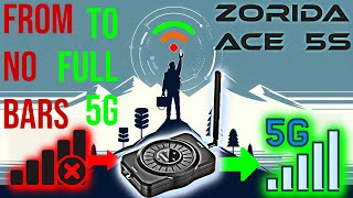 Top Cell Signal Booster 2024 Zorida Ace 5s for 4G LTE amp 5G [upl. by Eirotal]