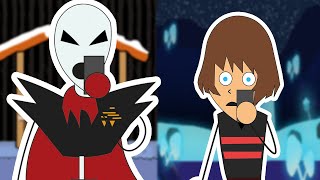 Canon Underfell Facts Papyrus and Frisk Teach Tale Undertale animation Undertale AU Canon [upl. by Swiercz]