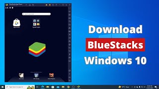 How to Download and Install BlueStacks in Windows 10 [upl. by Sileas857]