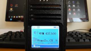 Retevis RT3 modified FM  DMR [upl. by Reprah]