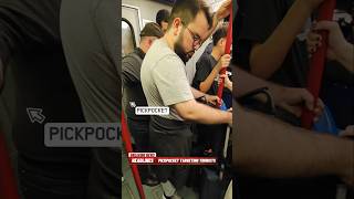 🔴 Pickpocket Spotted Again in Rome Metro Protect Your Valuables When Traveling Viral Shorts Fyp [upl. by Raymonds]