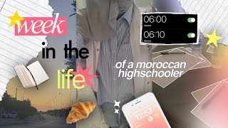 MOROCCAN SCHOOL VLOG 💌⭒˚ school week in the life entrepreneurship event enjoying food sunsets [upl. by Ative]