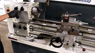 Harrison M300 13quot x 40quot Engine Lathe w AcuRite DRO [upl. by Deming]